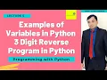 How to create variables in Python Urdu Hindi Lecture 5