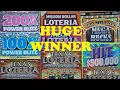 Download Lagu HUGE WINNER AGAIN🙏🤑🤑MEGA BUCKS, LOTERIA, POWER BLITZ, HIT - TEXAS LOTTERY SCRATCH OFFS TICKETS