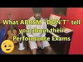 What ABRSM DON T tell you about their Performance Exams