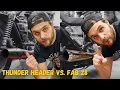 Thunder Header VS Fab 28 Sound Clips Harley Davidson FXR
