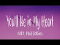 Lagu NIKI - You'll Be in My Heart (Lyrics) ft. Phil Collins