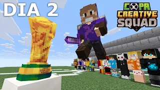 DIA 2 COPA CREATIVE SQUAD (Paredão, MEGA Build Battle, Murd3r)