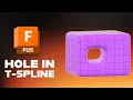 Fusion 360 T-Spline Bridge Fast Tunnels and Arches Step-by-Step