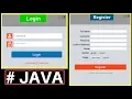 Java Project Tutorial - Make Login and Register Form Step by Step Using NetBeans And MySQL Database