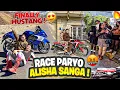 MUSTANG JADA ALISHA SANGA RACE PARYO😱 / RIDE WITH HAYABUSA,ZX6R AND XUUMAV DIRTBIKE 