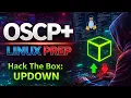 OSCP Prep UpDown Machine - Hack The Box