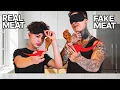 Download Lagu REAL Meat VS FAKE Meat | Father \u0026 Son Taste Test