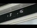 Why is my refrigerator showing an alarm red warning light flashing triangle or beeping AEG