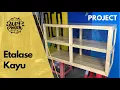 Lagu Cara Membuat Etalase Untuk Jual Makanan Dari Kayu Jati Belanda #woodworking #etalasekayu