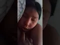 Mi prima ablando dormida