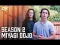 Miyagi-Do Dojo Exclusive Tour Cobra Kai Season 2 Mary Mouser Tanner Buchanan