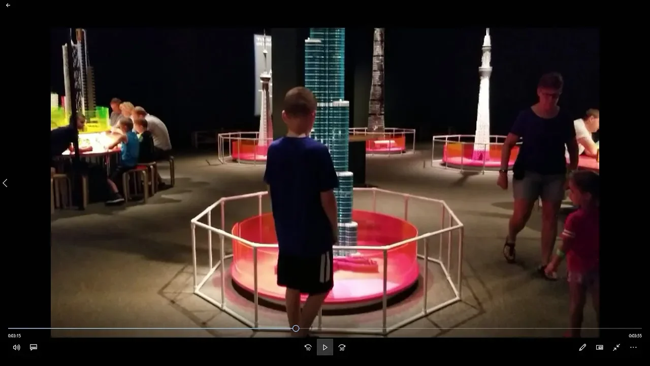 Lego exhibit at museum of science And industry. 