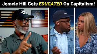 Jemele Hill Links Capitalism To RACISM Then Gets Educated On The Truth!