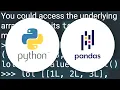 Pandas DataFrame to List of Lists