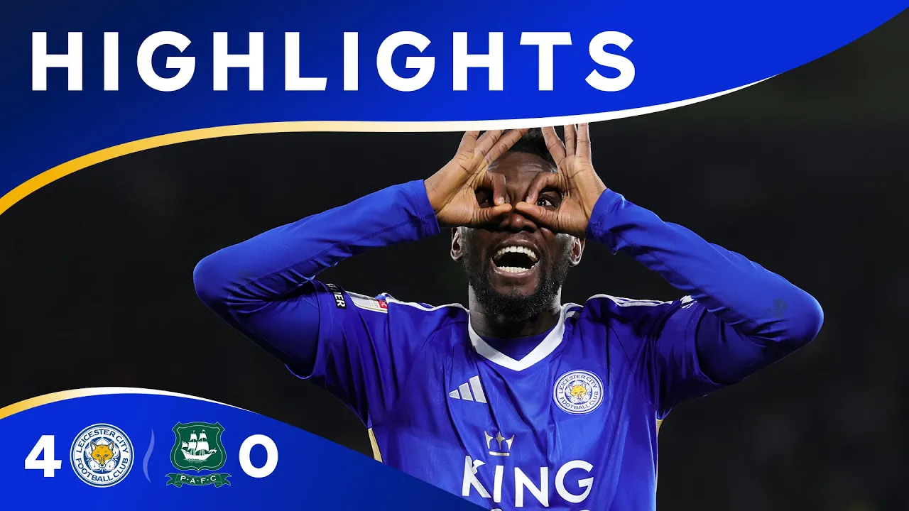 FOUR-MIDABLE Foxes! 💫 | Leicester City 4 Plymouth Argyle 0