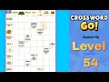 Crossword Go level 54 Walkthrough Solution
