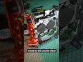 bongkar \u0026 test mechanism tape player