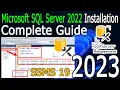 How to Install Microsoft SQL Server 2022 SSMS 19 on Windows 2023 Update Complete guide