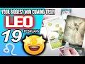 Leo A SURPRISE ARRIVES horoscope for today FEBRUARY 19 2026 tarot FEBRUARY