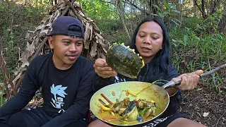 5 HARI SURVIVAL BARENG KIKO BERBURU DAN MEMASAK KURA KURA AIR TAWAR