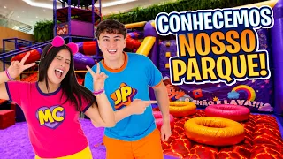 CONHECEMOS NOSSO PARQUE PELA PRIMEIRA VEZ!