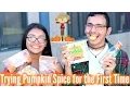 Trying Pumpkin Spice for the First Time Starbucks Secret Menu