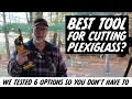 What is the Best Tool for Cutting Plexiglass Acrylic Sheets Box Cutter Dremel Multitool More