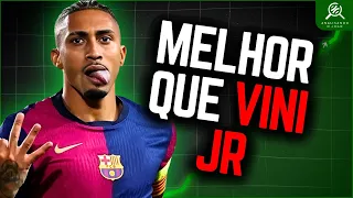 COMO um ''ZÉ NINGUÉM'' está HUMILHANDO o FUTEBOL EUROPEU (RAPHINHA no BARCELONA)