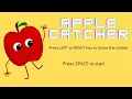 Apple Catcher Game in Python Pygame with source code and assets