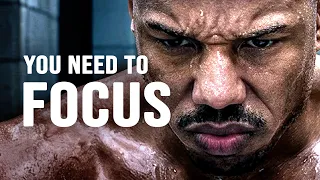 YOU NEED TO FOCUS - Motivational Speech