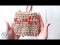 How to add contrasting color to the Waistcoat Stitch