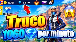 COMO CONSEGUIR Y GANAR DIAMANTES GRATIS en FREEFIRE 2026! 🤯+6,187💎FUNCIONA?