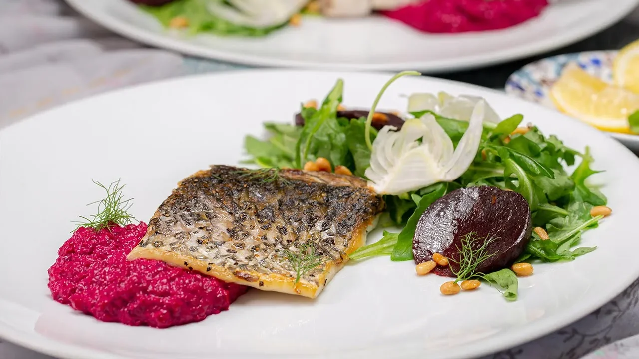 Beetroot Grilled Barramundi Recipe