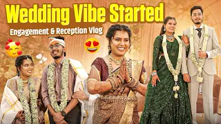  kalyana mode on reception u0026 engagement vlog preetha vibes