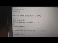 Java program that calculate sum of digit given in simple array and char array