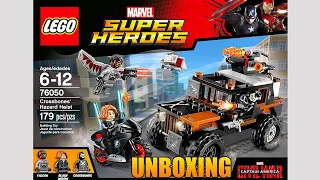 LEGO Super Heroes El Ataque de Crossbones | Unboxing Lego Crossbones' Hazard Heist 76050