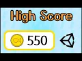 Creating a High Score Easily - Unity Tutorial 2021 Highscore Part 1