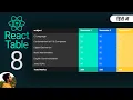 Table Footer - React Table 8
