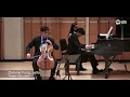 Zlatomir Fung, cellist | Brahms: Sonata in E minor: II. Allegretto quasi Menuetto