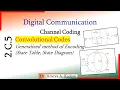 2 C 5 Convolutional Codes Generalized Encoding State Table State Diagram