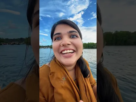 ജീവിതത്തിൽ ആദ്യമായി വള്ളത്തിൽ കേറി😂💥