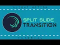 Split Slide Transition Alight motion tutorial
