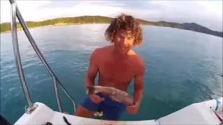 Sailing Into Freedom – Episode 2 Plukky’s adventures mudcrabs kitesurfing spearfishing