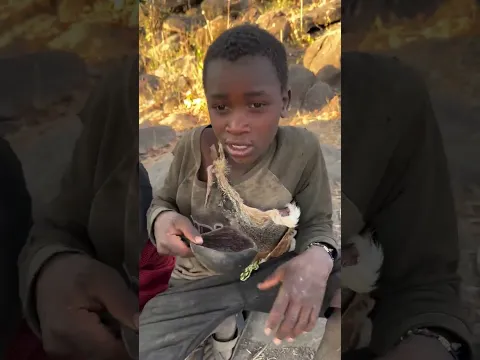 Cooking in the wild with Hadza bushmen