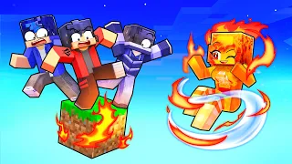 ELEMENTAL GIRL Crashes an ALL BOYS Block!