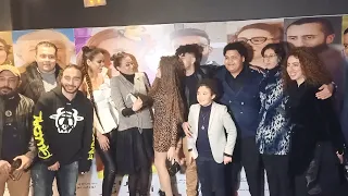 بشرى تداعب نور ايهاب في العرض الخاص ل فيلم معالي ماما 