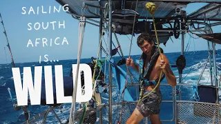 This area is NO JOKE!! Sailing the South African coast is WILD!!! Ep 398