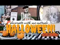 NEW HALLOWEEN FRONT PORCH DECORATE WITH ME PART 2 Decorate with me for Halloween OUTSIDE