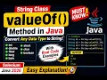 372 valueOf pre-defined method of String class in Java Selenium Java 2026