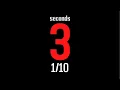 3 Seconds in 10 rounds Interval Timer Workout Timer